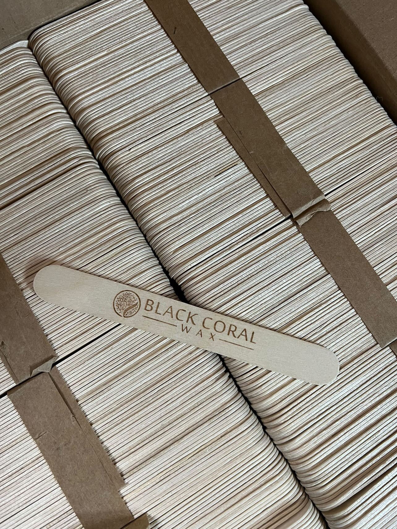 Wooden Wax Sticks - 50 count